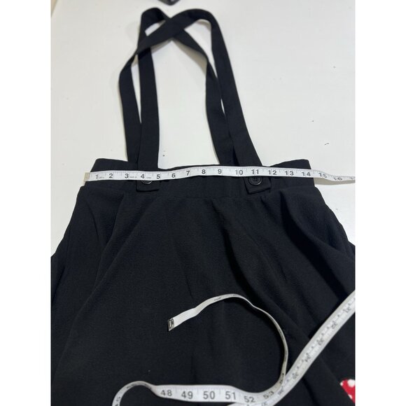 Midnight Hour Mushroom Patch Suspender Skirt Hot Topic XL Gothic Grunge NWT - Picture 8 of 10
